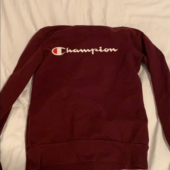 Maroon champion hoodie - Picture 5 of 5